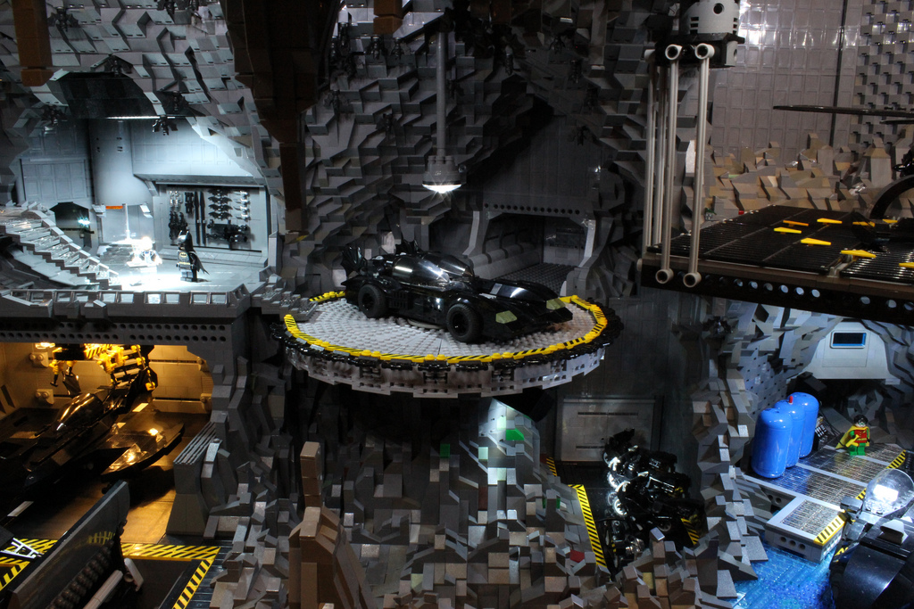 welovetoys Making Batcave out of LEGO!