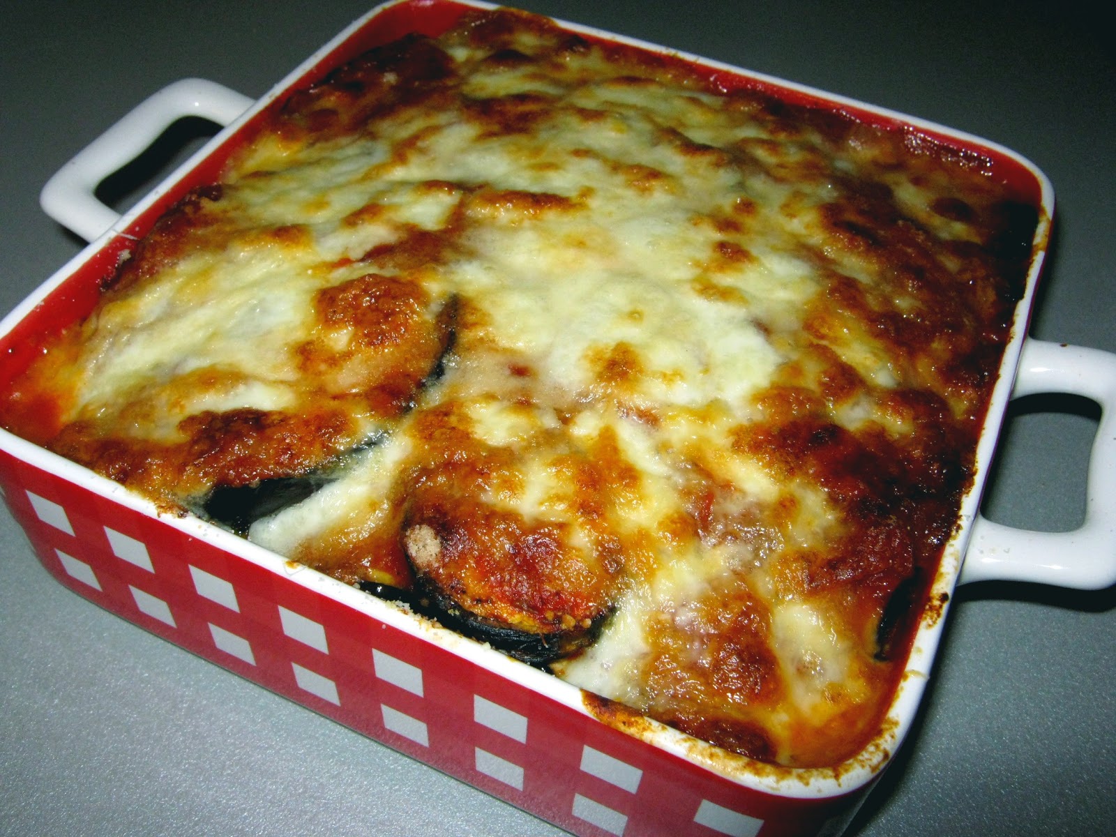 In My's kitchen Gratin d'aubergines Aubergines alla parmigiana