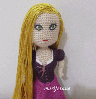 Amigurimi Rapunzel & Crochet Amigurumi Doll