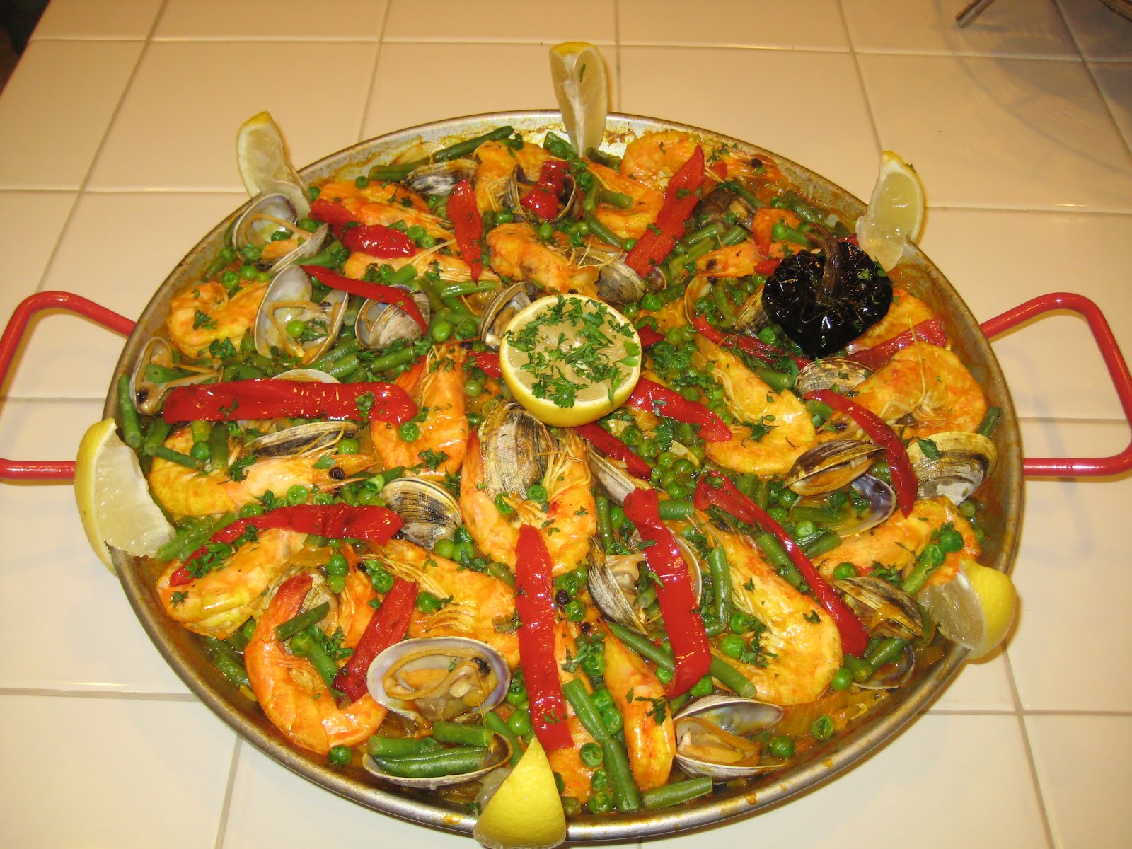 Paella with Throwdown's Bobby Flay and Gerard Nebesky Made in My Kitchen