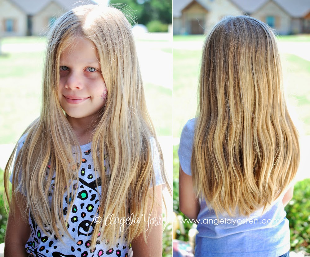 Angela Yosten Another Hair Donation