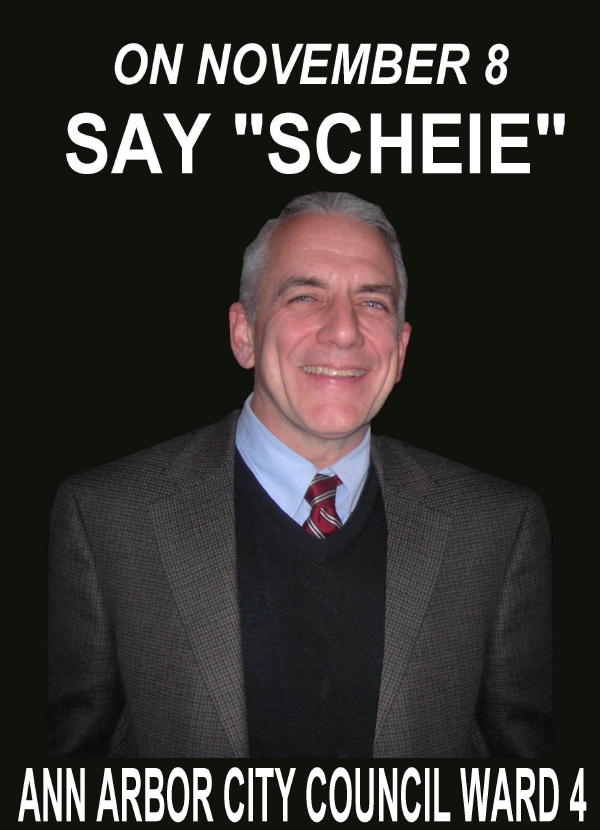 Eric Scheie for Ann Arbor City Council