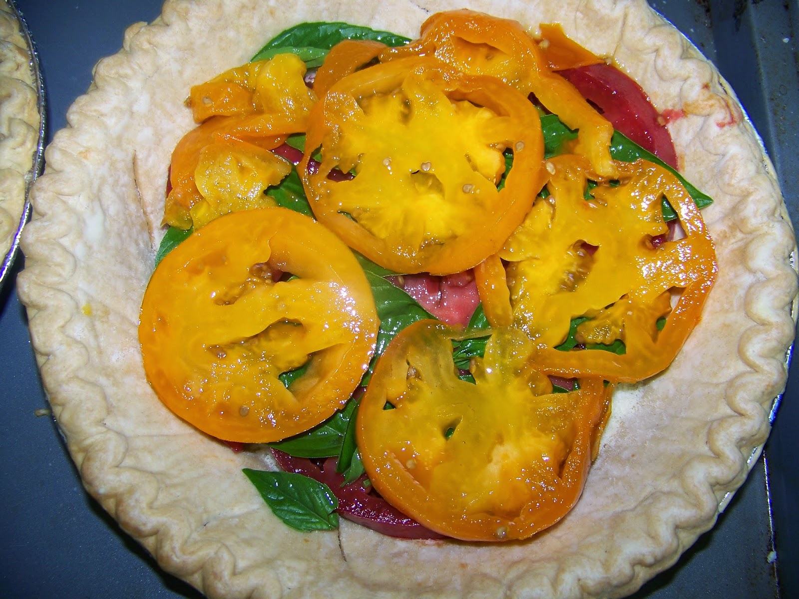 Kitchen Simmer Savory Tomato Pie