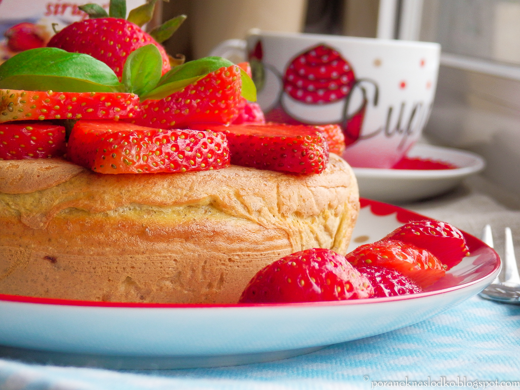 563. Omlet z serka wiejskiego! Poranek na słodko przepisy