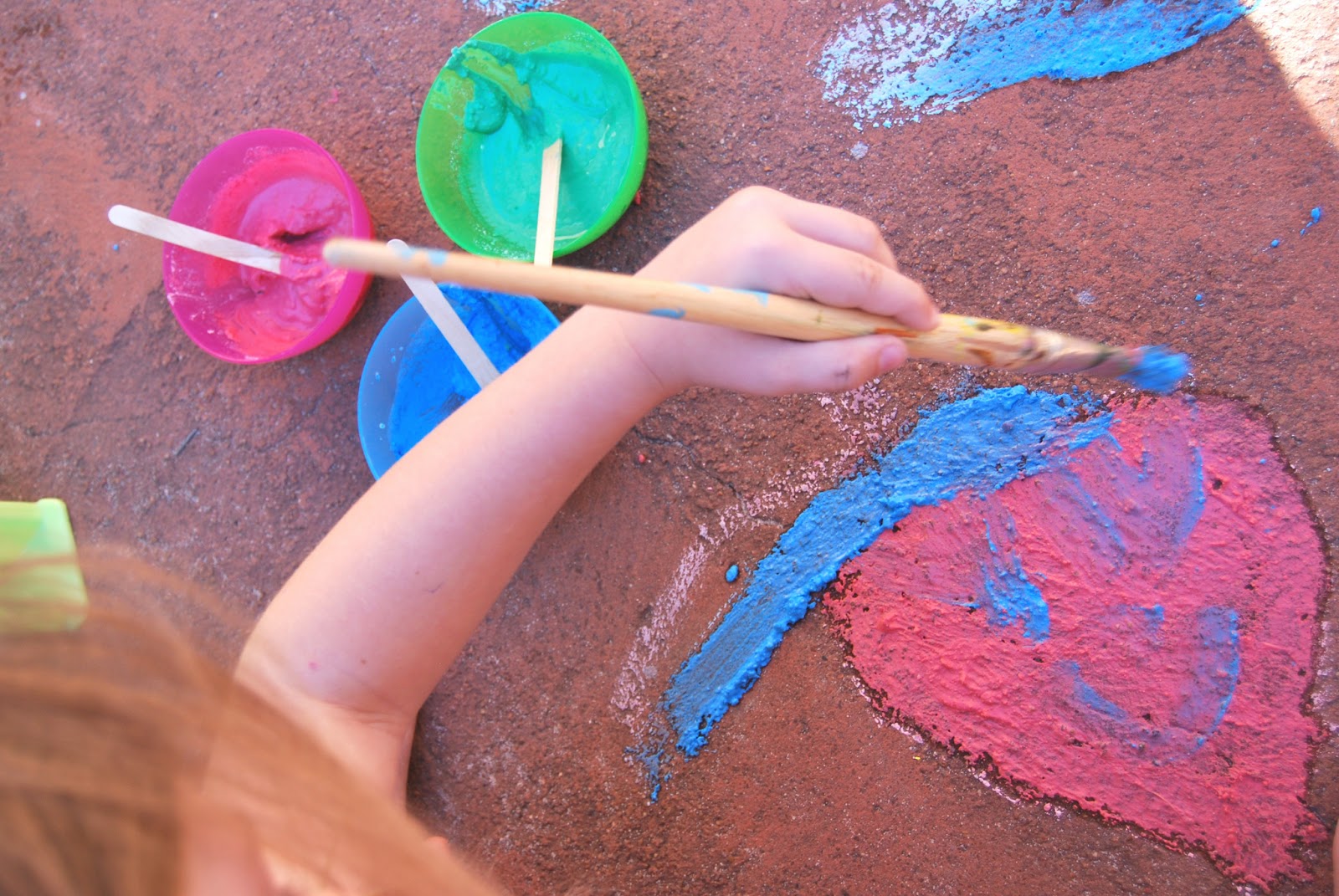 A Little Learning For Two Chalk Dust Paint
