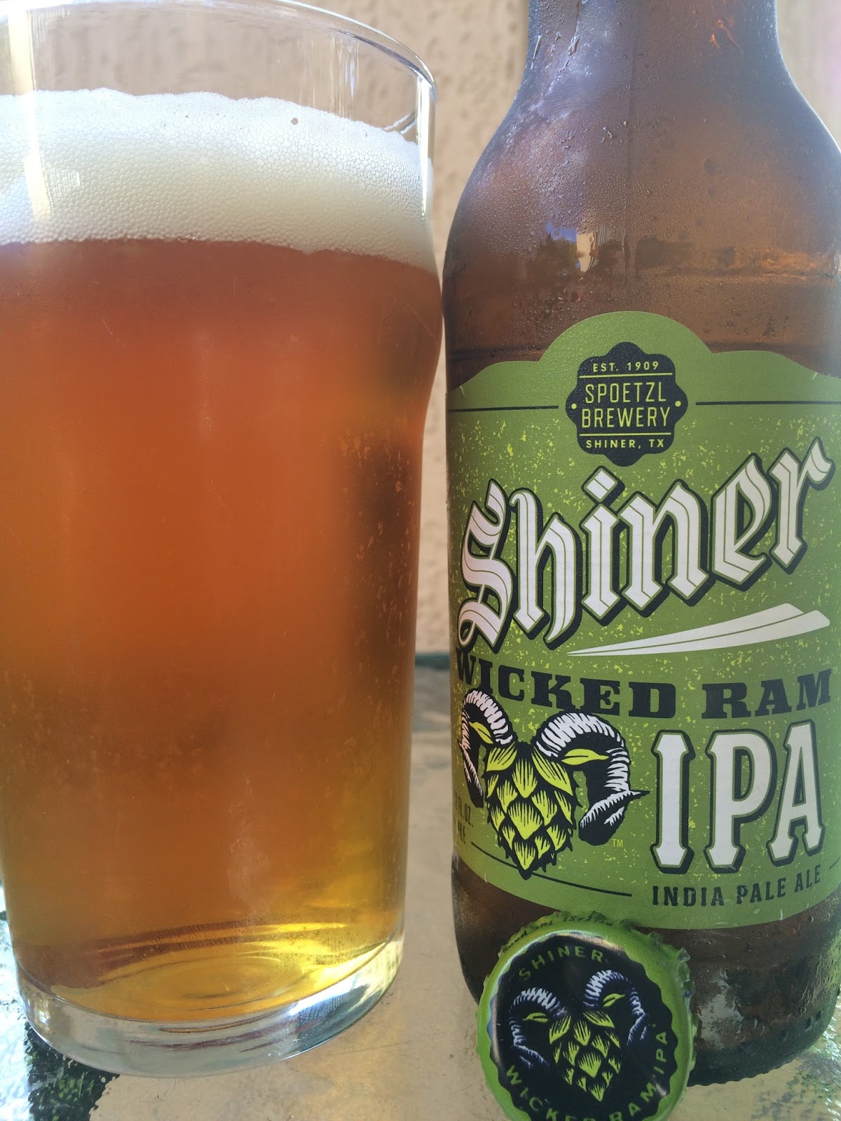 Daily Beer Review Shiner Wicked Ram IPA