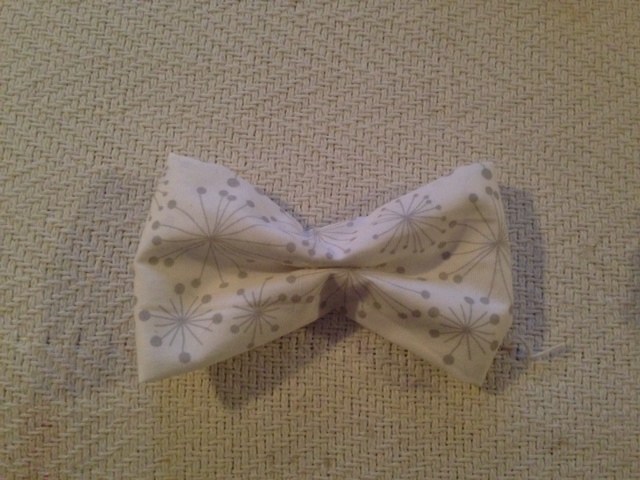 diy fabric bow tie