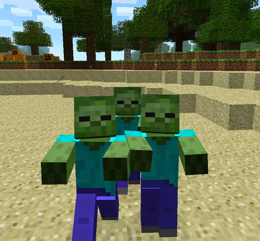 microsoft e sony games zumbi minecraft
