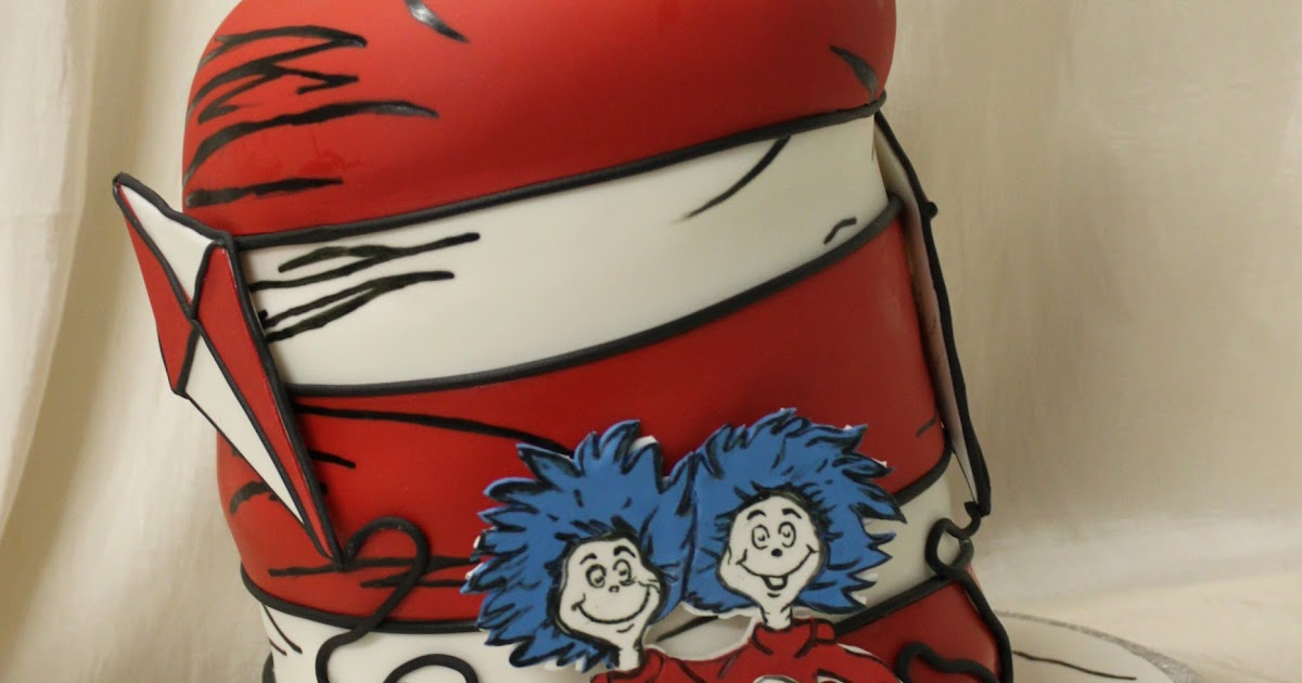 CAT IN THE HAT BIRTHDAY CAKE