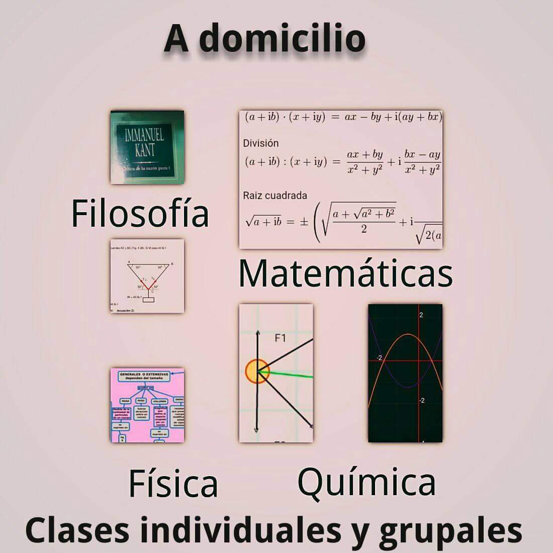 Profesor a domicilio.