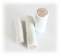 Polymer clay seashell cane by Lottie Of London Polymer clay seashell cane by Lottie Of London