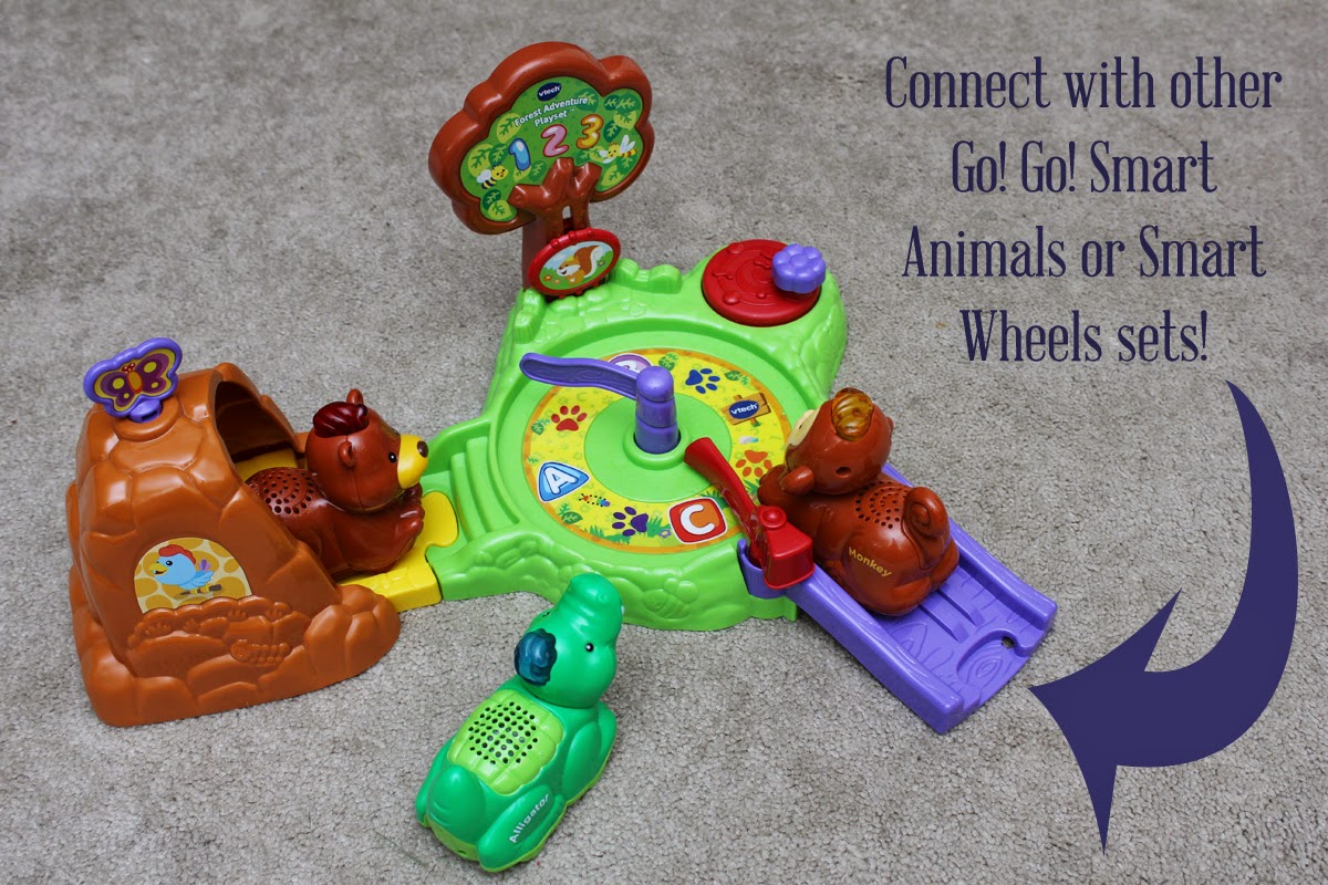All Four Love VTech Go! Go! Smart Animals Forest Adventure Playset