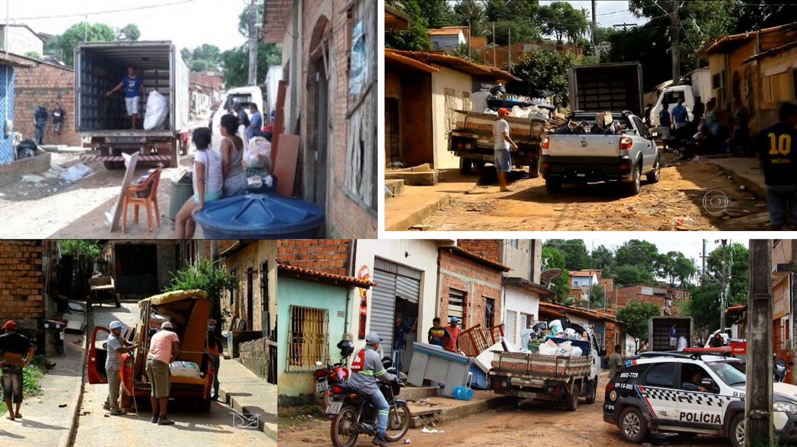 O Blog Fiel aos Fatos TRAFICANTES EXPULSAM A POLÍCIA E FAMÍLIAS EM