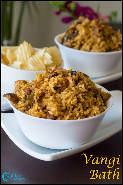 Brinjal Rice(Vaangi Baath) Brinjal Rice(Vaangi Baath)