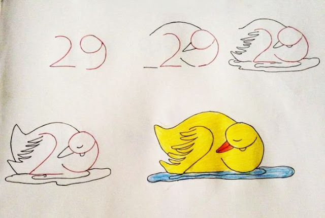 Πως να μάθετε στα παιδιά σας τους αριθμούς ζωγραφίζοντας. - www.pwsna.com