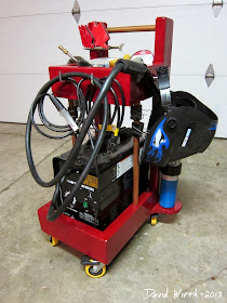 mig welder cart, welder cart plans, hobart welder, lincoln welder, portable, miller, utility