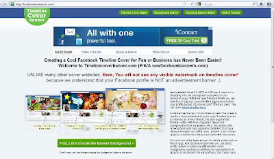 Membuat Cover Timeline di Facebook