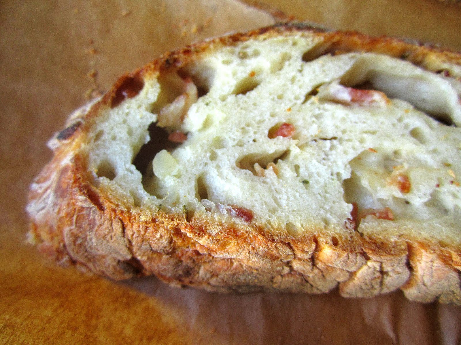 Lard Bread w/ Pancetta & Onions
