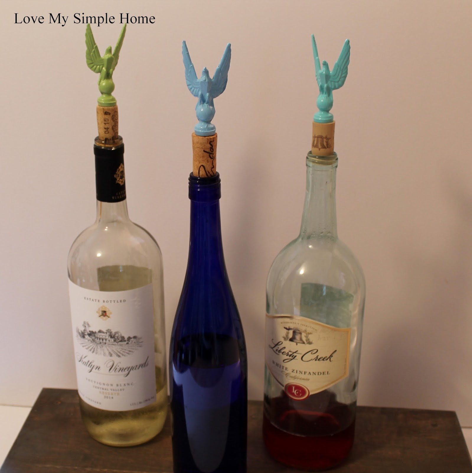 DIY Bottle Toppers Love My Simple Home