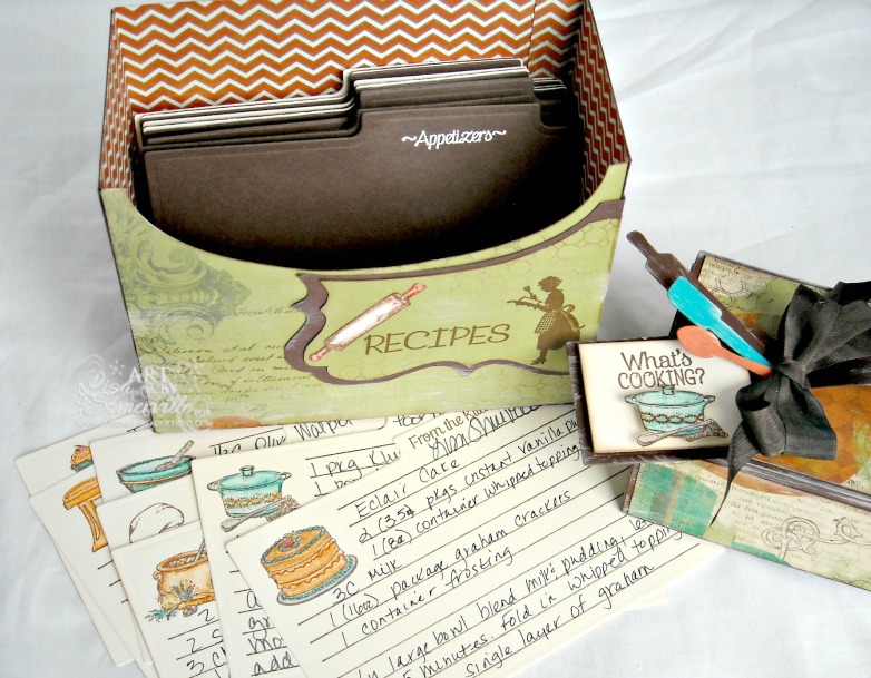 Designs by Lisa Somerville Recipe Card Box