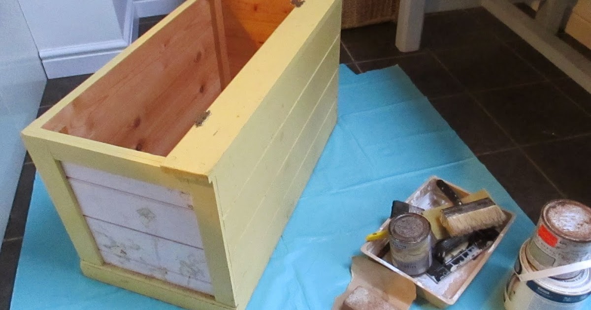Three Stories High Upcycled Blanket box