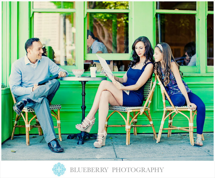 San Francisco Haight Street coffee shop engagement photography session