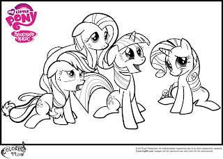 my little pony coloring pages season 4