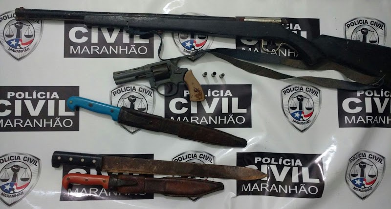 Dono de bar é detido por porte ilegal de armas em São Raimundo do Doca Bezerra-MA