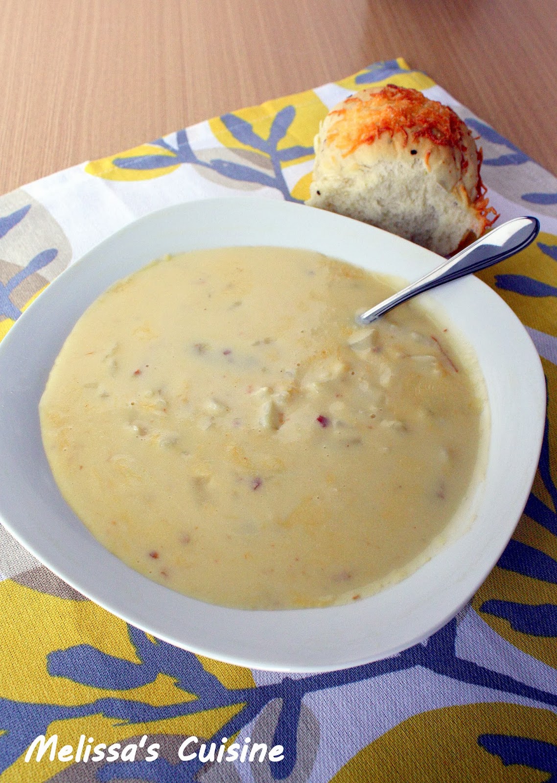 Melissa's Cuisine: Cheesy Potato Soup {Flashback Friday}