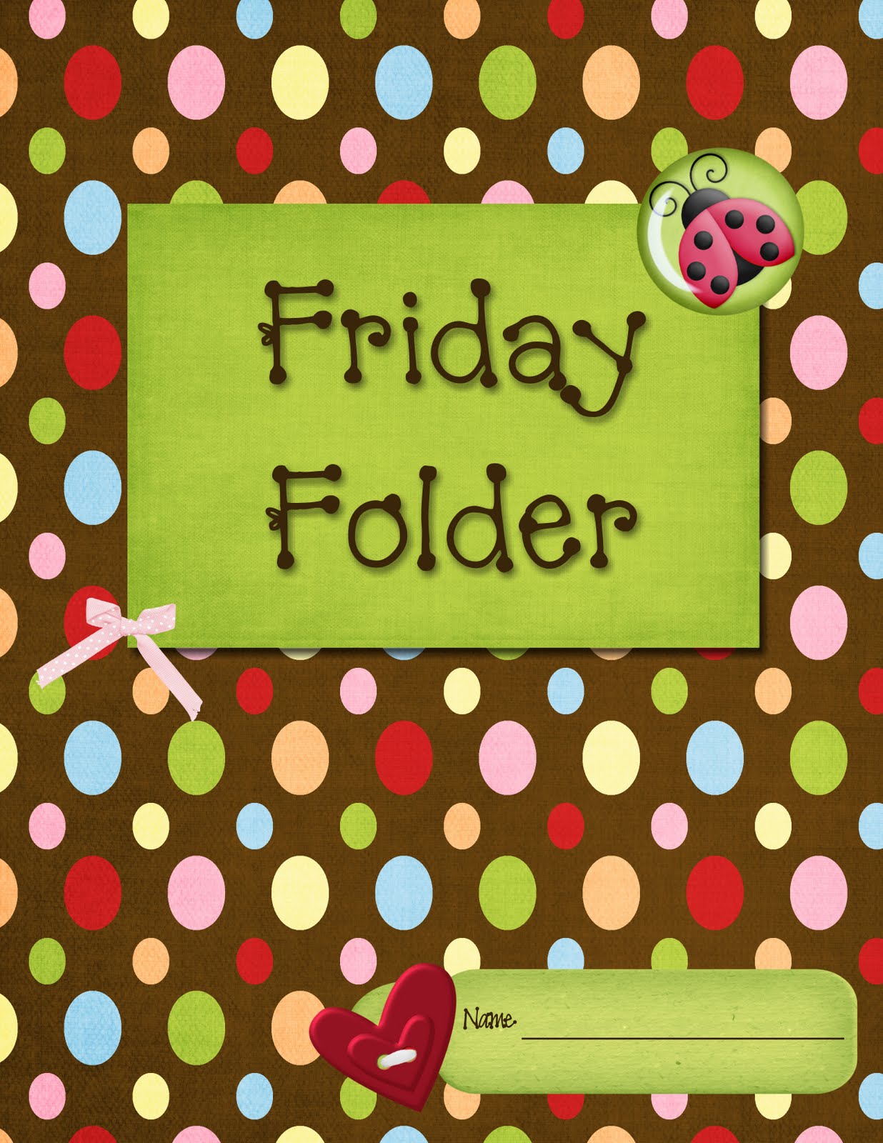 Student binder printables image