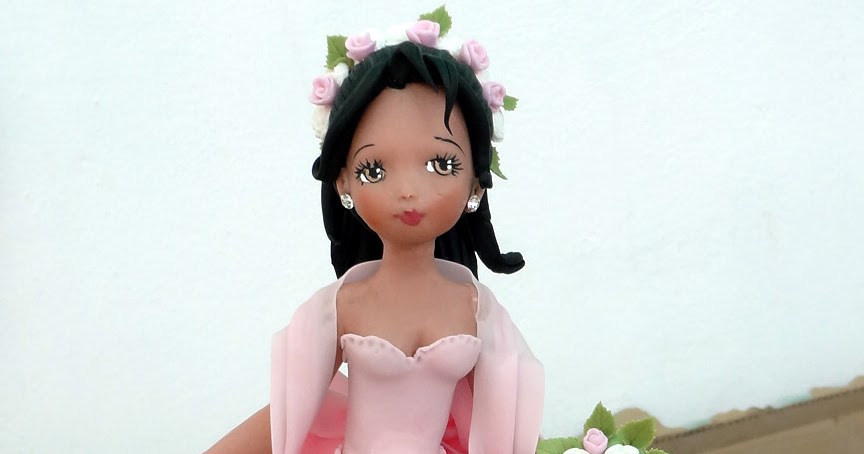 muñecas de pasta flexible para xv años
