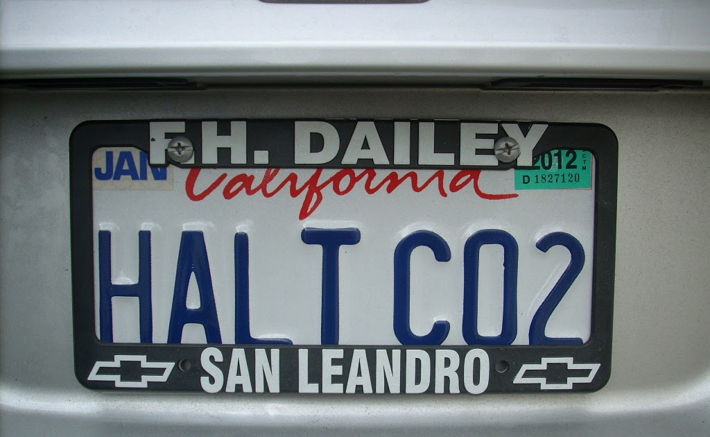 Solar Power and Electric Cars: New license plate and car cover