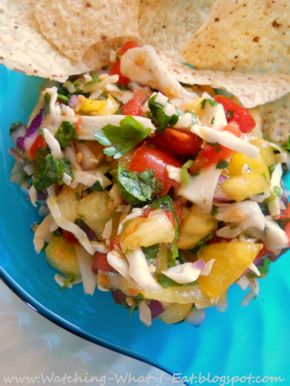 Watching What I Eat Homemade Salsa Picada my favorite salsa