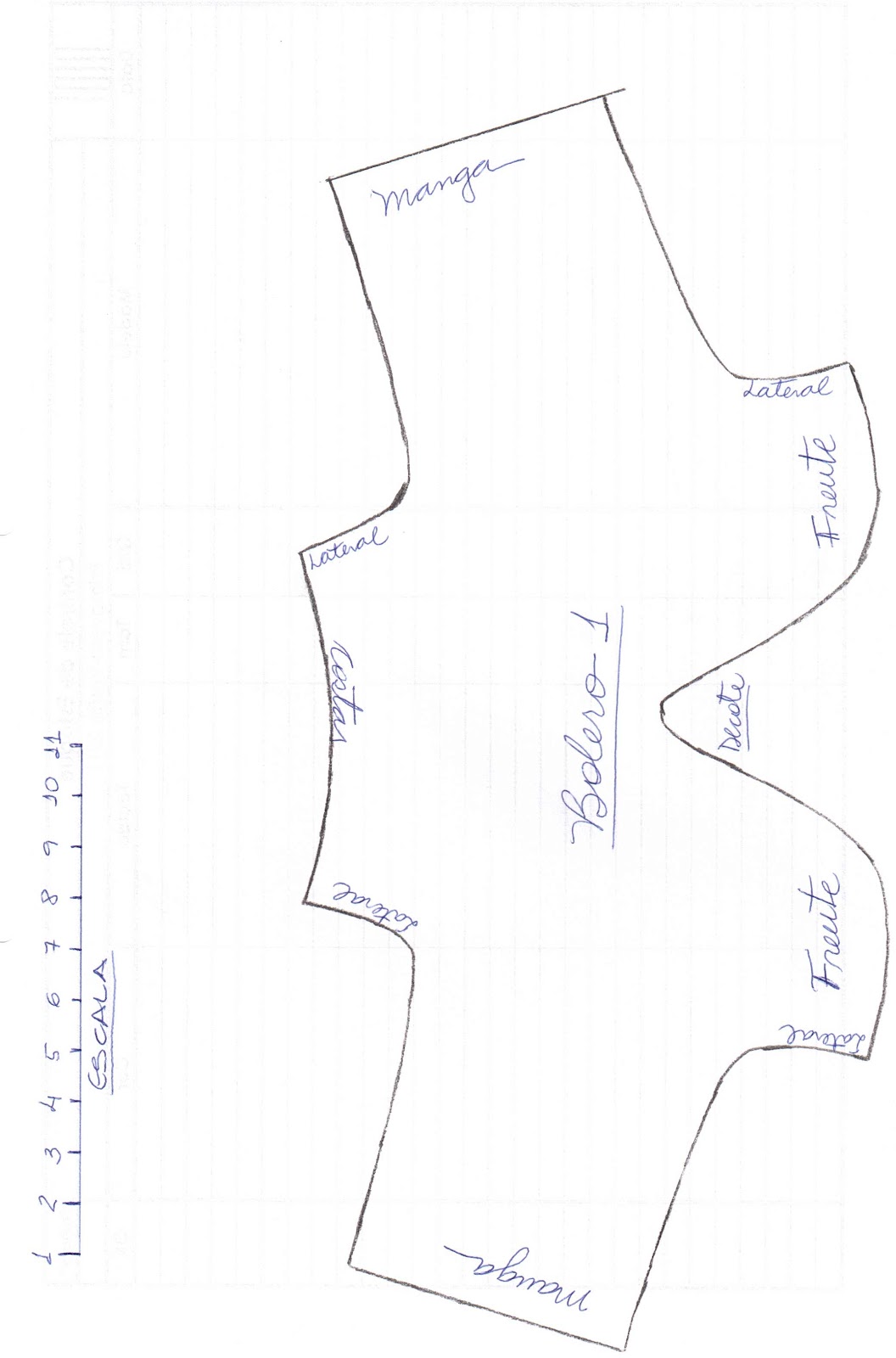 Barbie a Porter: Molde para Barbie - Bolero