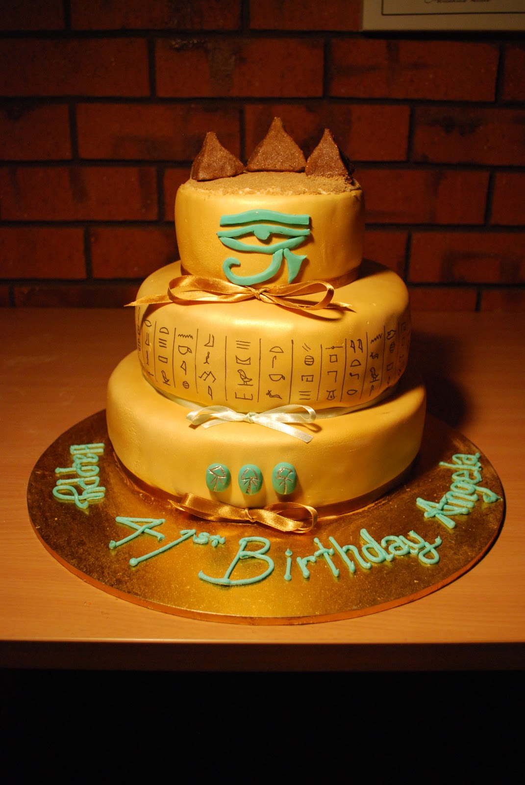 Lil Miz Scrumptious Ancient Egyptian Cake