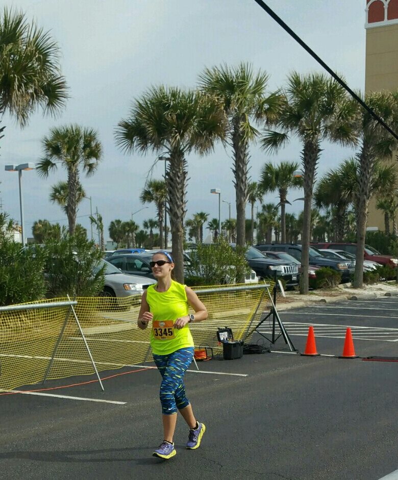Happy Running Sole Big Beach Half Marathon