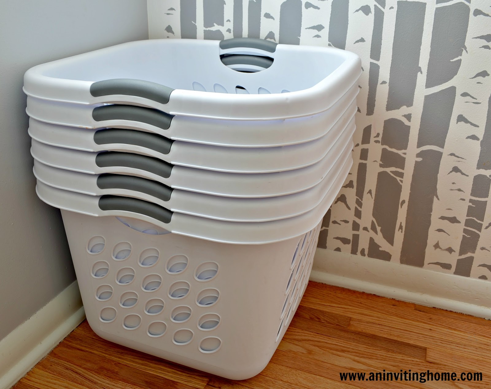 An Inviting Home Laundry For A Family Of Seven In Less Than One Hour Per Week!