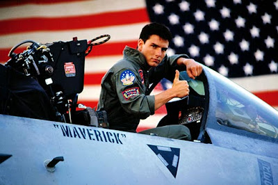 Tom Cruise in Top Gun