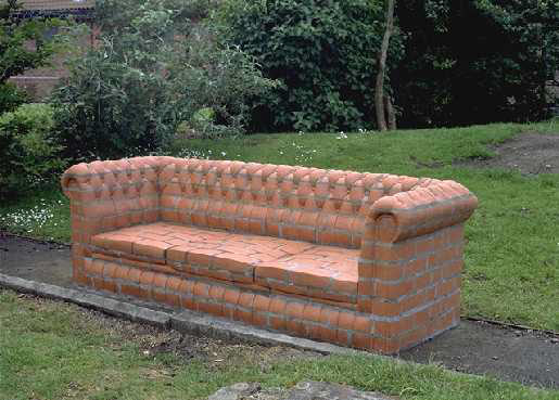 My Foto Search: Brick Sculpture