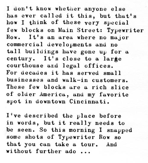 Buy a Typewriter — WordPlay Cincy