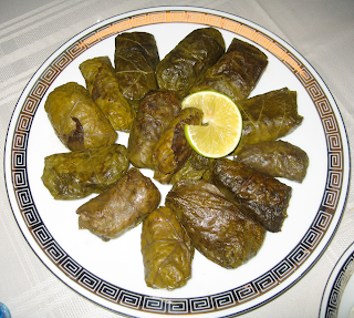 stuffed grape leaves