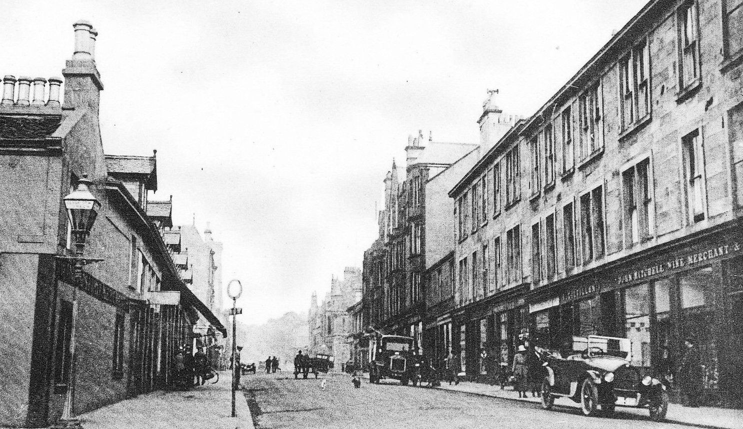 Tour Scotland Photographs Old Photographs Sinclair Street Helensburgh Scotland