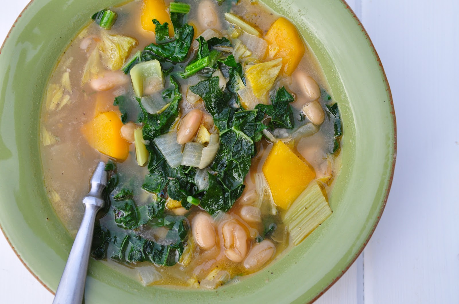 Nourishing Meals® Butternut Squash, Kale, & White Bean Soup
