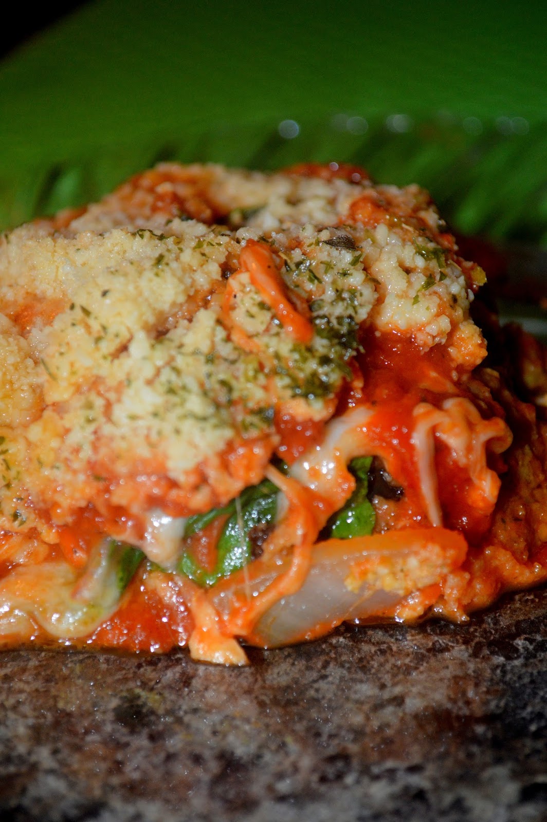 Real College Student of Atlanta Eggplant Parmesan