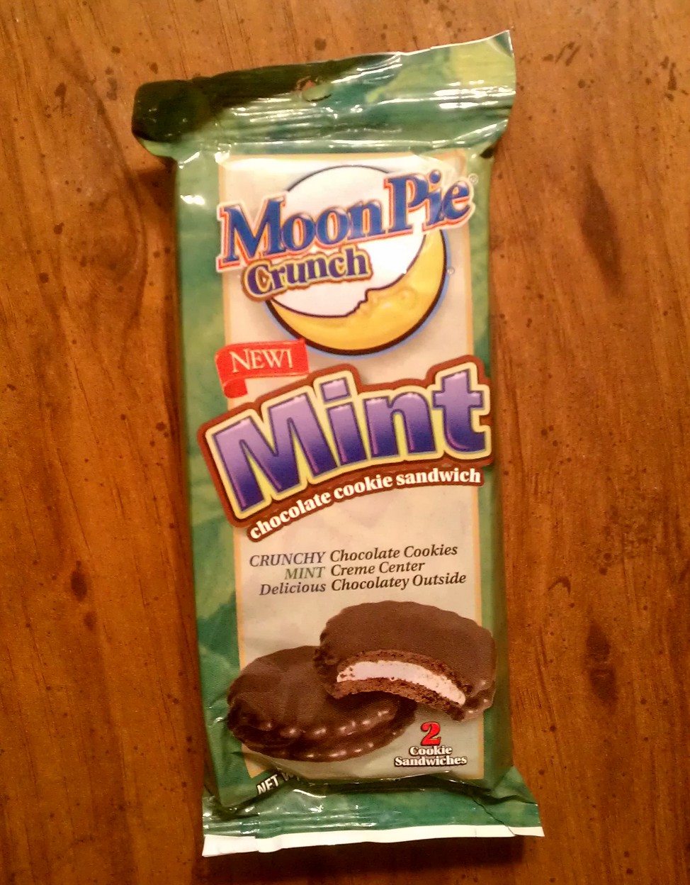 SneakASnack Mint Moon Pie Crunch
