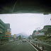 車窓からの皿倉山