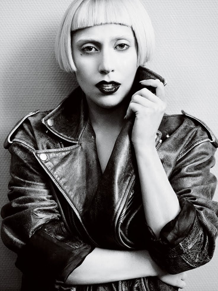 Lady Gaga photographed by Lady Gaga Us Vogue. Lady Gaga photographed by