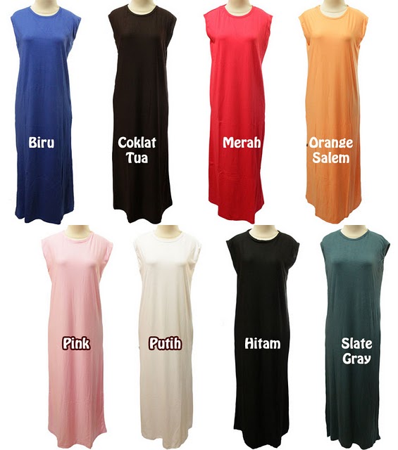 Serbashop Ary Gamis Kaos Tanpa Lengan All Size Dan Big serbashop ary gamis kaos tanpa lengan all size dan big