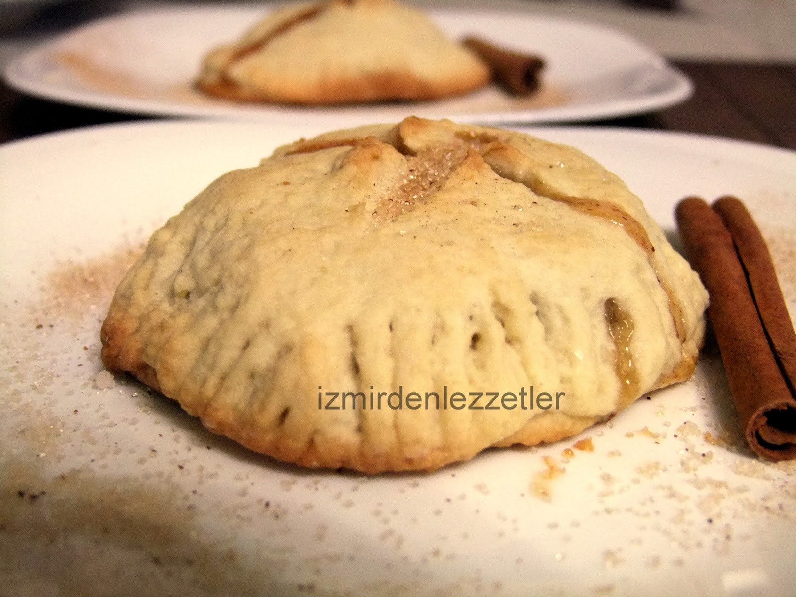 elmalı tart kurabiye