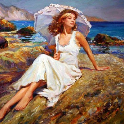 Cuadro de Vladimir Volegov Cuadro de Vladimir Volegov, Mónica López Bordón, poesía, editorial Playa de Ákaba